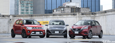 Nissan March vs. Suzuki Ignis vs. Hyundai Grand i10, comparativa: urbanos automáticos a duelo