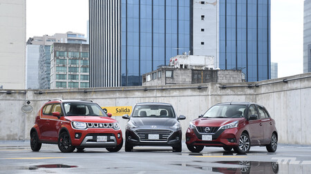 Nissan March vs. Suzuki Ignis vs. Hyundai Grand i10, comparativa: urbanos automáticos a duelo