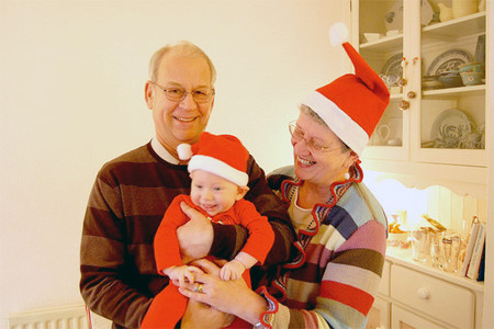 La foto de tu bebé: disfrazado de Papá Noel