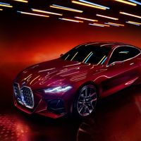 El BMW Concept 4 adelanta las formas del nuevo BMW Serie 4: parrilla más exagerada y aún más coupé