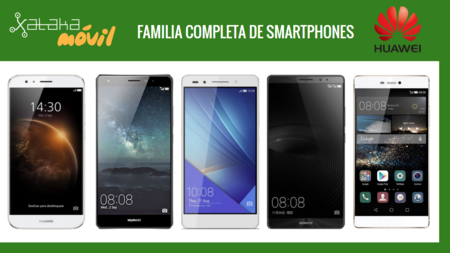 Así queda el catálogo de smartphones Huawei tras la llegada del nuevo Mate 8