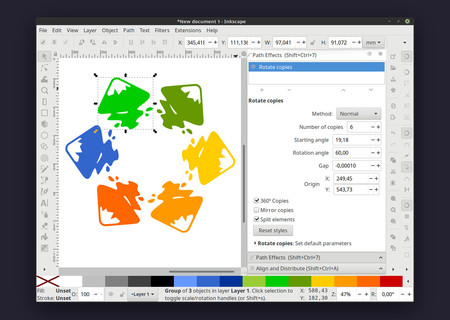 Solo tomó 16 años, pero ya podemos descargar la versión 1.0 de Inkscape para Windows, Linux y macOS