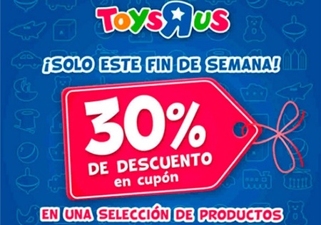 30% de descuento en Toys'R'Us