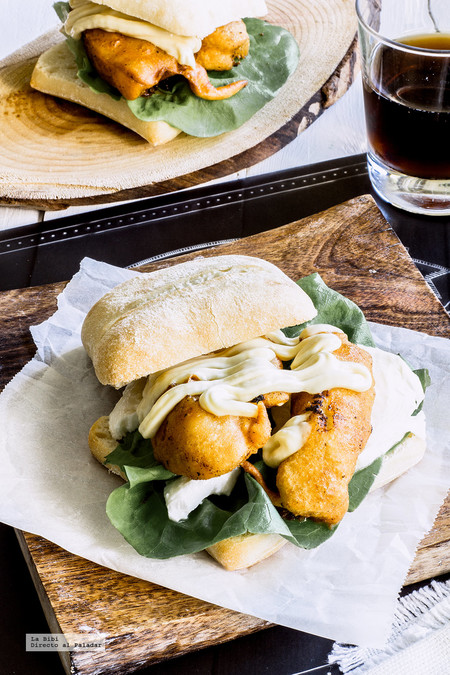 Hamburguesas de pollo con paprika rebozado. Receta deliciosa