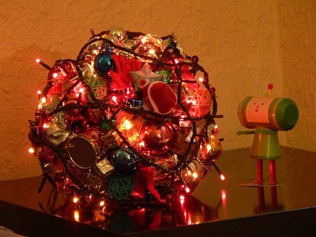 Otro "árbol" de navidad basado en un videojuego: 'Katamari'