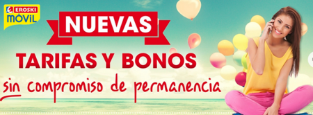 Eroski Móvil imita las tarifas de los OMVs que mejor funcionan y se hace con los 2 y 3 GB más baratos