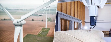 Energia eólica enfrenta um problema: o que fazer com pás antigas? Navarre tem a solução: pás de madeira 