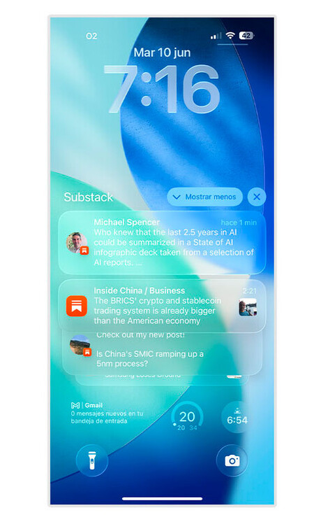 iOS 26 imágenes
