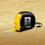 家にメーターがなかったので、古い Android スマートフォンをレーザーに変えて、この無料アプリで距離を測定しました