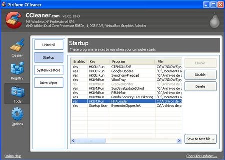 Abrir aplicaciones de forma automática con el inicio de sesión