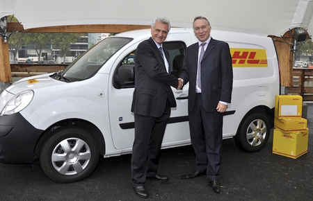 DHL contará con una flota de 50 vehículos eléctricos Renault