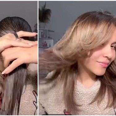 Cómo hacer un corte capeado profesional en casa con el truco de la coleta para lucir melena a la moda
