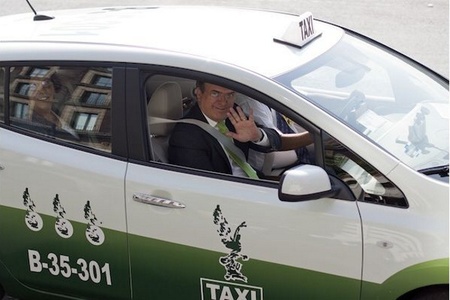 Taxi eléctrico de Ciudad de México