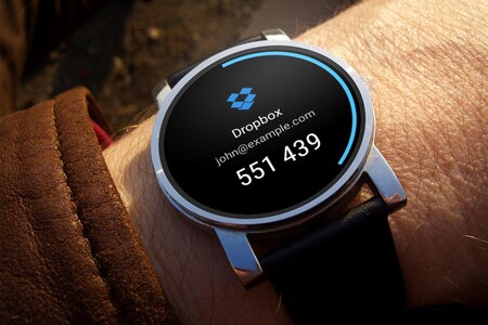 Los códigos de verificación en dos pasos en tu smartwatch con Authenticator Pro, compatible con Wear OS