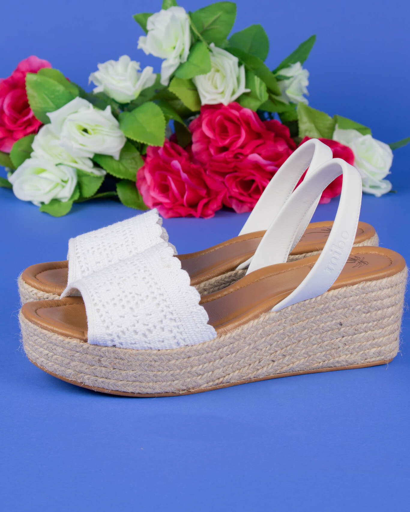 espadrilles compensées mariage