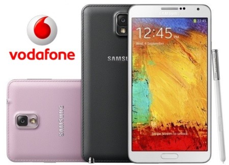 Precios Samsung Galaxy Note 3 con Vodafone