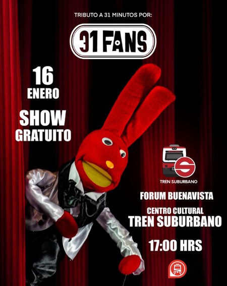   31 Minutos se presentará gratis en el Tren Suburbano de la CDMX: cuándo y cómo llegar