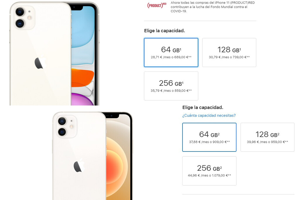 ¿Merece la pena comprar un iPhone 11 o un iPhone 12? Los comparamos