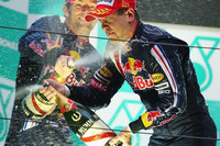 GP de China: doblete histórico de Red Bull, en una carrera marcada por la lluvia