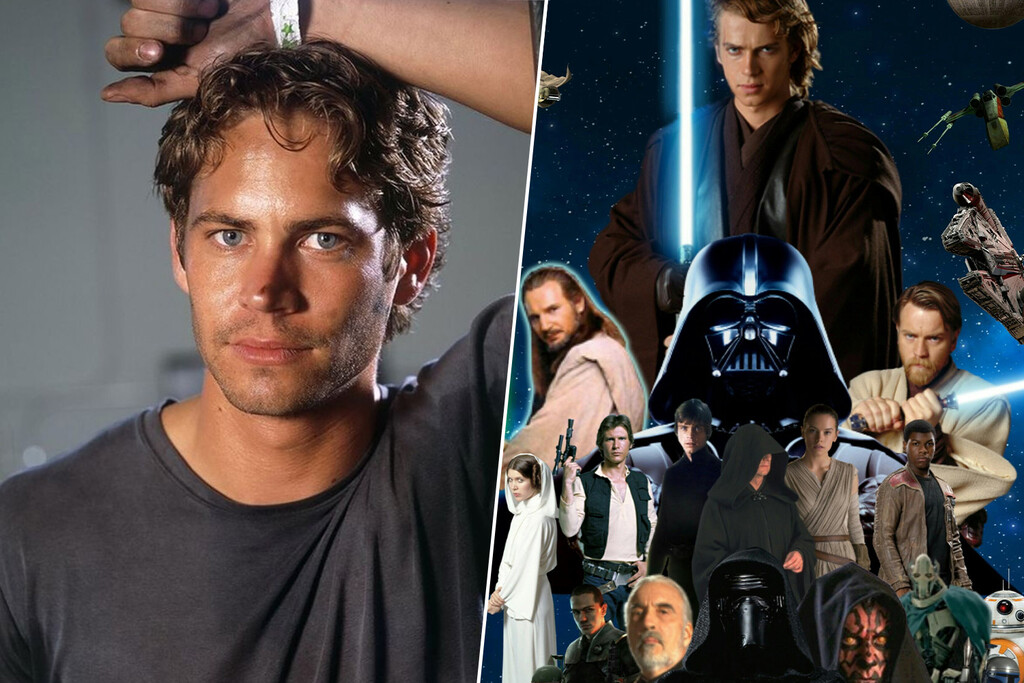 La Fuerza casi lo elige: Paul Walker fue uno de los actores considerados para el rol que definió a una trilogía de precuelas en el cine