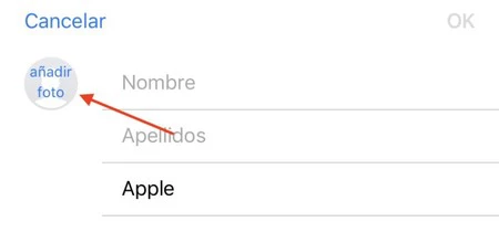 連絡先 1 の編集