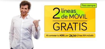 Jazztel redobla sus esfuerzos en la oferta convergente con dos líneas móviles gratis