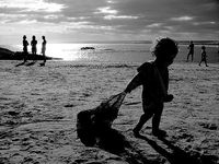 La playa: un escenario de juego incomparable