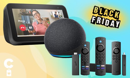 Llévate los Echo Dot, Echo Show y Fire TV stick con Alexa más baratos que nunca por el Black Friday de Amazon