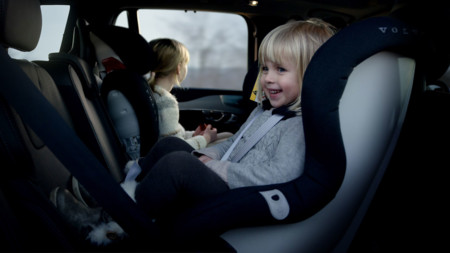 Los asientos infantiles de Volvo son más cómodos y prácticos para ser más seguros