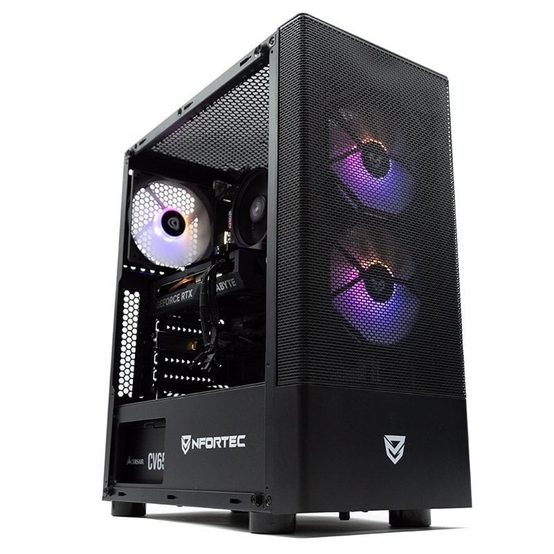 PcCom Lite Intel Core i5-12400F / 16GB / 1TB SSD / RTX 3050 Negro + Bundle