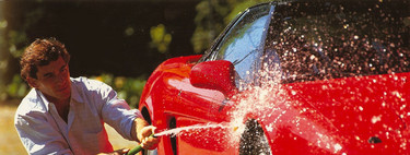 Un bonito homenaje a Ayrton Senna con un Honda NSX 