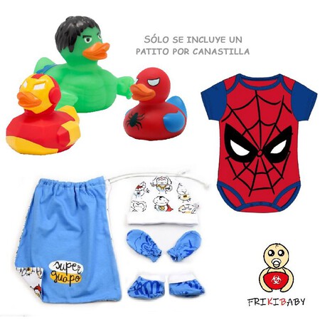 canastilla de avengers