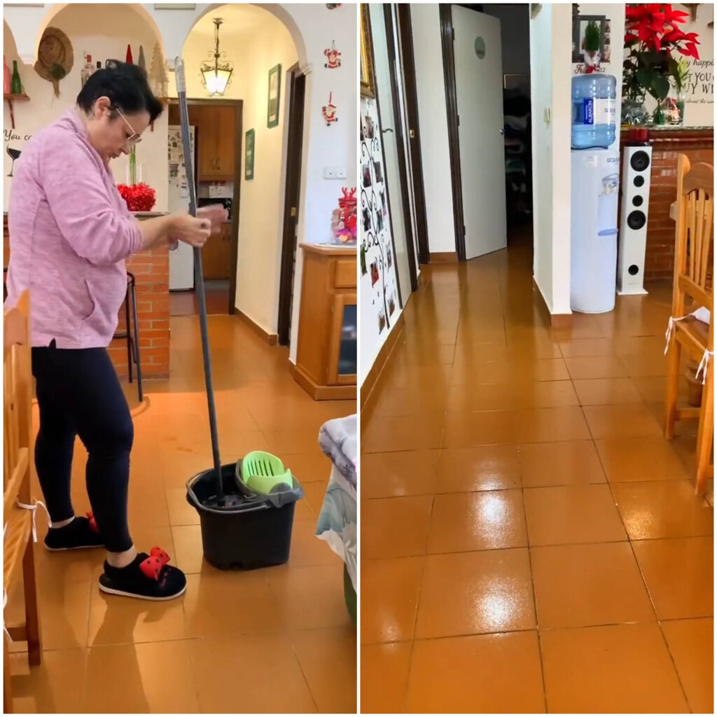 Adiós amoniaco, este es el producto de Mercadona que hay que poner en el agua caliente de la fregona para dejar un suelo reluciente 