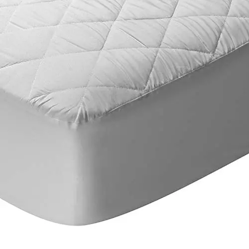 Pikolin Home - Protector de Colchón Impermeable Acolchado y Transpirable Silktouch, Certificado Oeko-Tex, para Cama de 90, hasta 32 cm de Altura - Cubrecolchón 90 x 190/200 cm