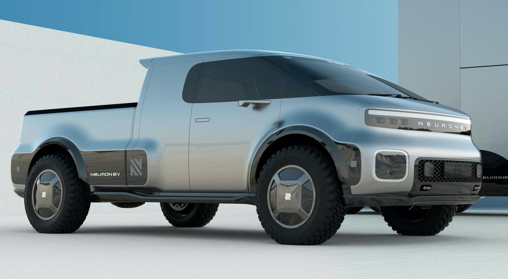 Neuron EV-T One, el rival de la Tesla Cybertruck es tan intimidante como gigantesco