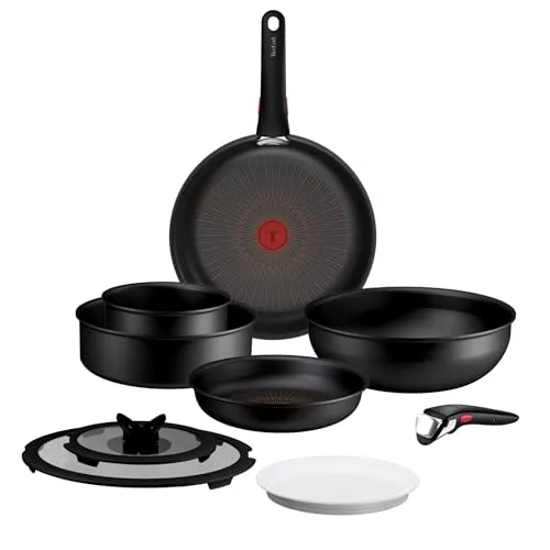 Tefal Ingenio Explore - Juego de 7 Piezas + 6 Accesorios, Aluminio