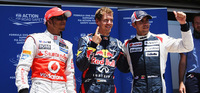 Sebastian Vettel se hace con la pole en el Gran Premio de Europa