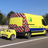 Prueban una Renault Master ZE eléctrica con extensor de autonomía en remolque, eliminando los tiempos de recarga de la batería