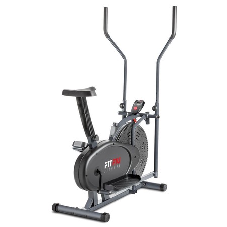 Ponerse en forma no es caro: bicicleta elíptica estática con pantalla LCD de Fitfiu a la venta por 69,99 euros en eBay