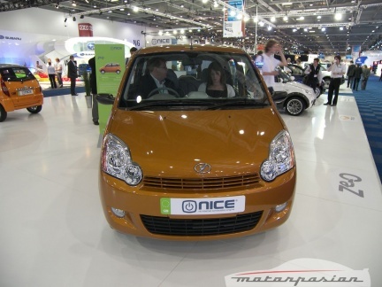 Coches eléctricos en el British Motor Show
