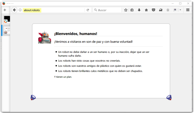 Paginas De Configuracion Oculta Firefox About Robots