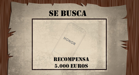 Se busca: Honor ha perdido un prototipo de smartphone y ofrece 5.000 euros de recompensa