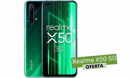 El cupón BTS40 de AliExpress Plaza te deja un smartphone con 5G como el Realme X50 por sólo 299 euros