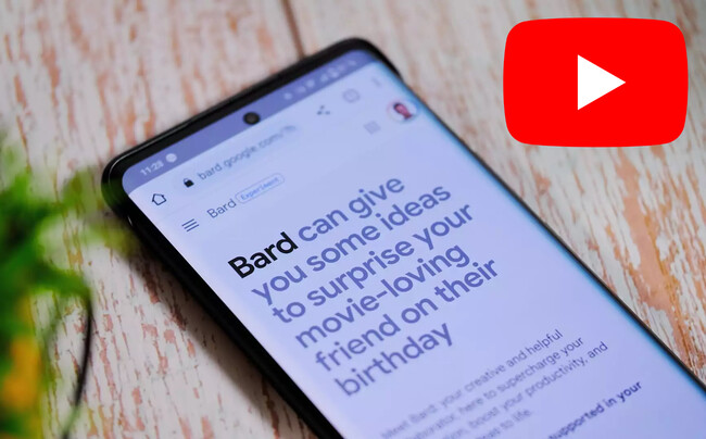 Youtube Bard Google