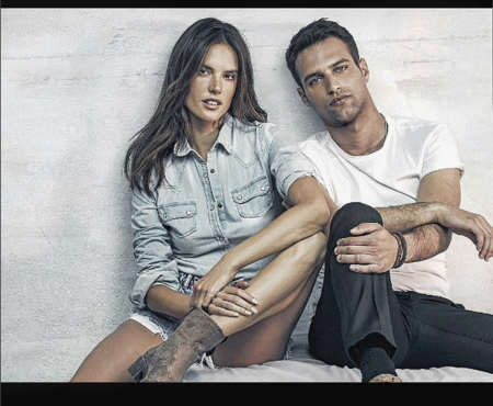 Alessandra Ambrosio y Jesús Castro posa que te posa para la nueva temporada de Xti
