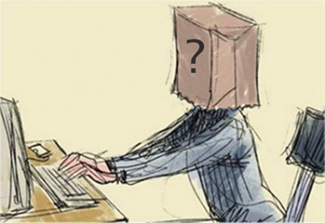 indetidad online usuarios anonimato