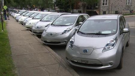 Communauto Nissan LEAF
