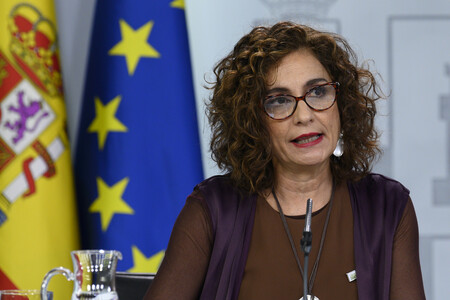 María Jesús Montero Ministra de Hacienda.
