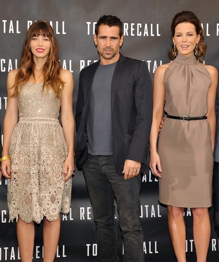 Jessica Biel y Kate Beckinsale juntas en un photocall... no apto para cardiacos