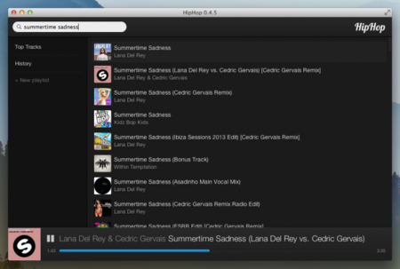HipHop, siguiendo los pasos de Popcorn Time para la música